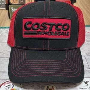 Brand New Costco Black and Red Trucker Hat